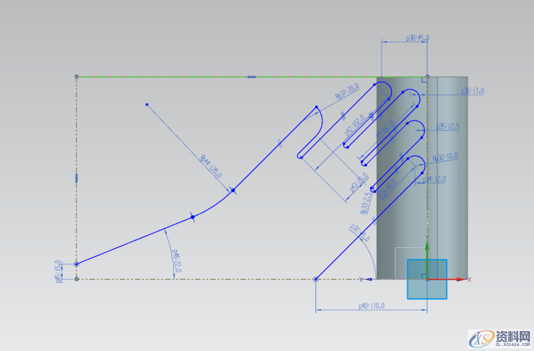 UG塑胶模具设计绘制一个创意手遮蜡烛台，真好看,创意,模具设计,绘制,塑胶,第6张