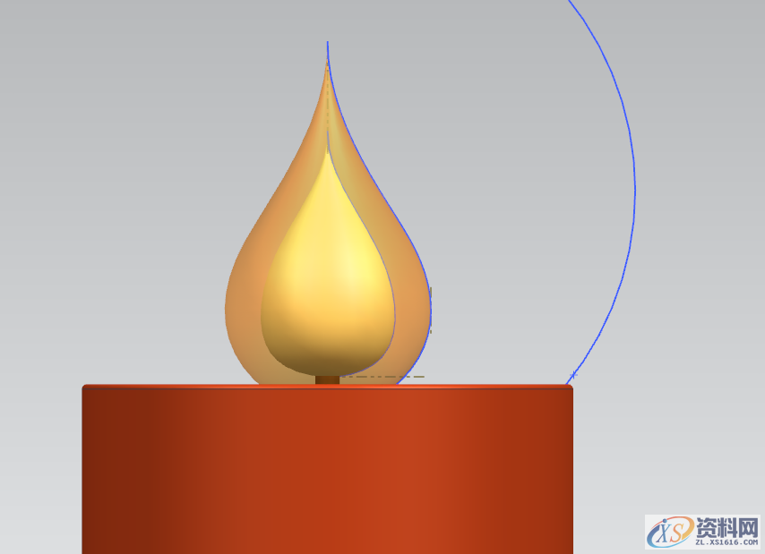 UG塑胶模具设计绘制一个创意手遮蜡烛台，真好看,创意,模具设计,绘制,塑胶,第17张