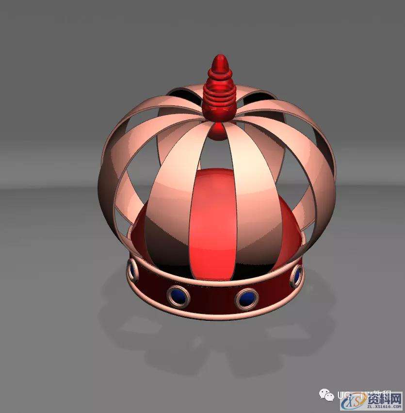 用UG软件来建立一个皇冠,一个,软件,第17张
