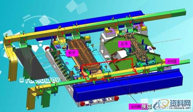 冲压模具设计传送模干涉检查的几个难点,模具设计,冲压,第5张 冲压模具设计传送模干涉检查的几个难点,模具设计,冲压,第5张