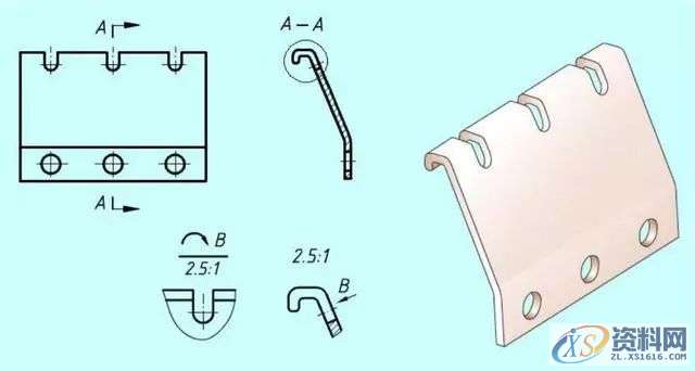 干货的机械制图中的各种简化画法,赶紧来看看吧!,画法,投影,第2张 干货的机械制图中的各种简化画法,赶紧来看看吧!,画法,投影,第2张