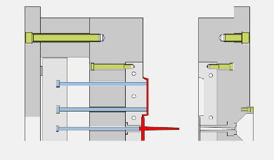 分享50个常见的模具结构动图,一目了然,分型,机构,侧向,脱模,第27张 分享50个常见的模具结构动图,一目了然,分型,机构,侧向,脱模,第27张