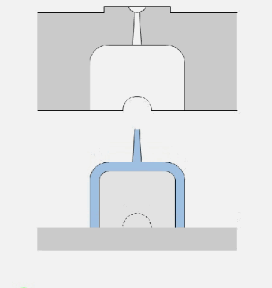 分享50个常见的模具结构动图,一目了然,分型,机构,侧向,脱模,第33张 分享50个常见的模具结构动图,一目了然,分型,机构,侧向,脱模,第33张