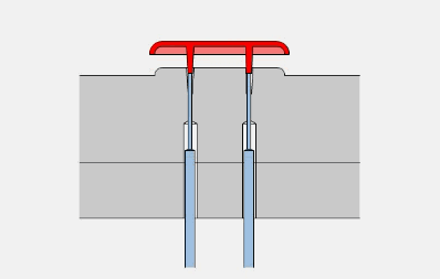 分享50个常见的模具结构动图,一目了然,分型,机构,侧向,脱模,第21张 分享50个常见的模具结构动图,一目了然,分型,机构,侧向,脱模,第21张