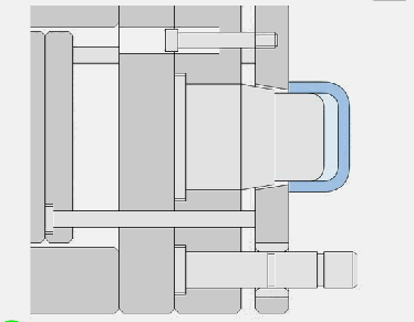 分享50个常见的模具结构动图,一目了然,分型,机构,侧向,脱模,第48张 分享50个常见的模具结构动图,一目了然,分型,机构,侧向,脱模,第48张