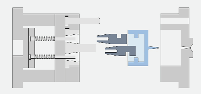 分享50个常见的模具结构动图,一目了然,分型,机构,侧向,脱模,第38张 分享50个常见的模具结构动图,一目了然,分型,机构,侧向,脱模,第38张