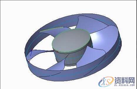 Pro/E产品设计:电风扇扇叶的设计方法Pro/E产品设计:电风扇扇叶的设计方法,设计培训,圆柱,一个,第11张 Pro/E产品设计:电风扇扇叶的设计方法Pro/E产品设计:电风扇扇叶的设计方法,设计培训,圆柱,一个,第11张