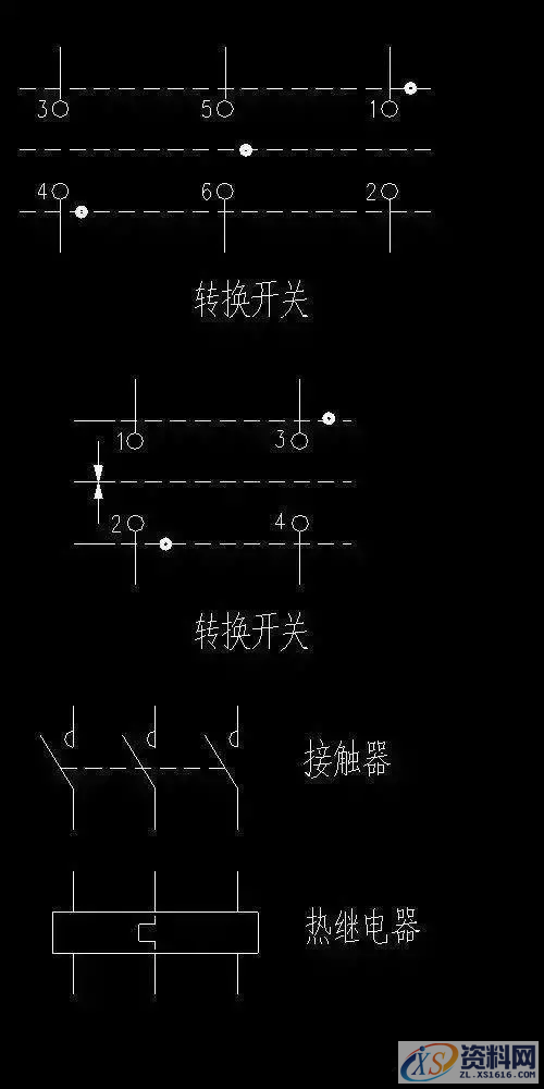 想做电控自动化?先学会CAD电气制图标准图形!,制图,第6张 想做电控自动化?先学会CAD电气制图标准图形!,想干工控自动化?先学会CAD电气制图标准图形吧!,制图,第6张
