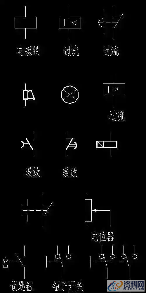想做电控自动化?先学会CAD电气制图标准图形!,制图,第7张 想做电控自动化?先学会CAD电气制图标准图形!,想干工控自动化?先学会CAD电气制图标准图形吧!,制图,第7张