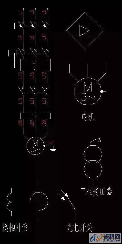 想做电控自动化?先学会CAD电气制图标准图形!,制图,第2张 想做电控自动化?先学会CAD电气制图标准图形!,想干工控自动化?先学会CAD电气制图标准图形吧!,制图,第2张