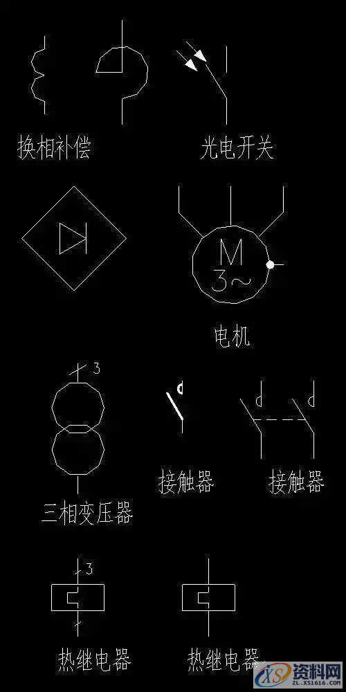 想做电控自动化?先学会CAD电气制图标准图形!,制图,第9张 想做电控自动化?先学会CAD电气制图标准图形!,想干工控自动化?先学会CAD电气制图标准图形吧!,制图,第9张