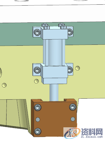 UG塑胶模具设计油缸抽芯的前模滑块机构UG塑胶模具设计油缸抽芯的前模滑块机构,油缸,如图,设计培训,机构,水口,第9张 UG塑胶模具设计油缸抽芯的前模滑块机构UG塑胶模具设计油缸抽芯的前模滑块机构,油缸,如图,设计培训,机构,水口,第9张