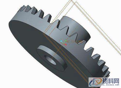 Pro/E产品设计之绘制齿轮的步骤,设计培训,绘制,图示,培训,曲面,第7张