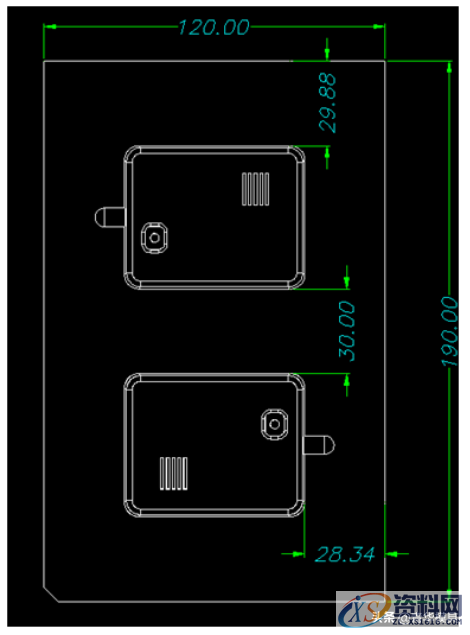 UG塑胶模具设计之2D排位实例讲解,设计,产品,模具,顶针,第13张 UG塑胶模具设计之2D排位实例讲解,UG塑胶模具设计之2D排位实例讲解,设计,产品,模具,顶针,第13张