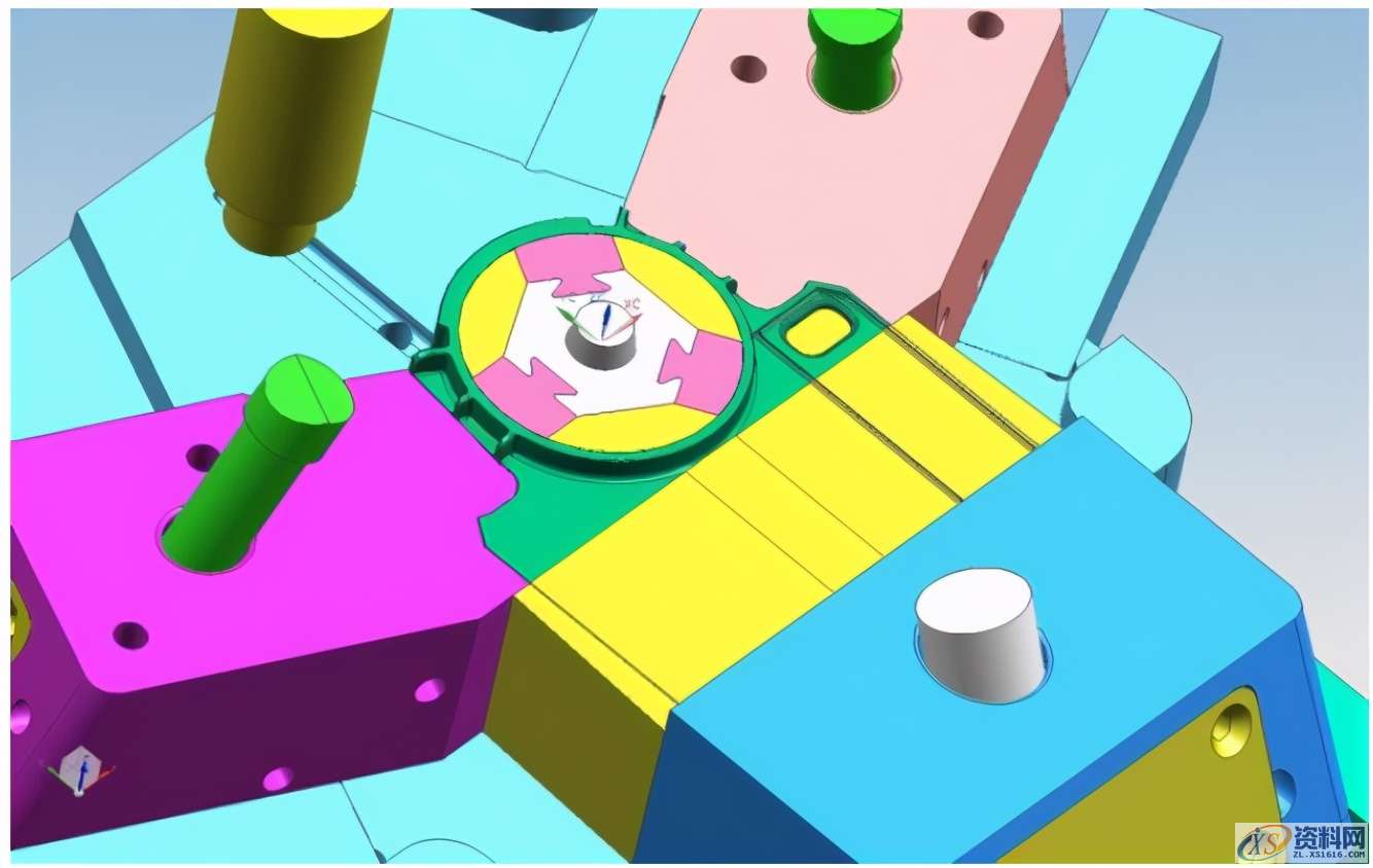 内环全周倒扣——后模缩呵模具结构,模具设计,电商,培训学校,非标,第2张 内环全周倒扣——后模缩呵模具结构,内环全周倒扣——后模缩呵模具结构,模具设计,电商,培训学校,非标,第2张