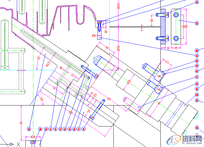 25类滑块经典结构:滑块+滑块、滑块+斜顶、滑块+顶针,结构,进行,机构,第11张 25类滑块经典结构:滑块+滑块、滑块+斜顶、滑块+顶针,25类滑块经典结构:滑块+滑块、滑块+斜顶、滑块+顶针,结构,进行,机构,第11张