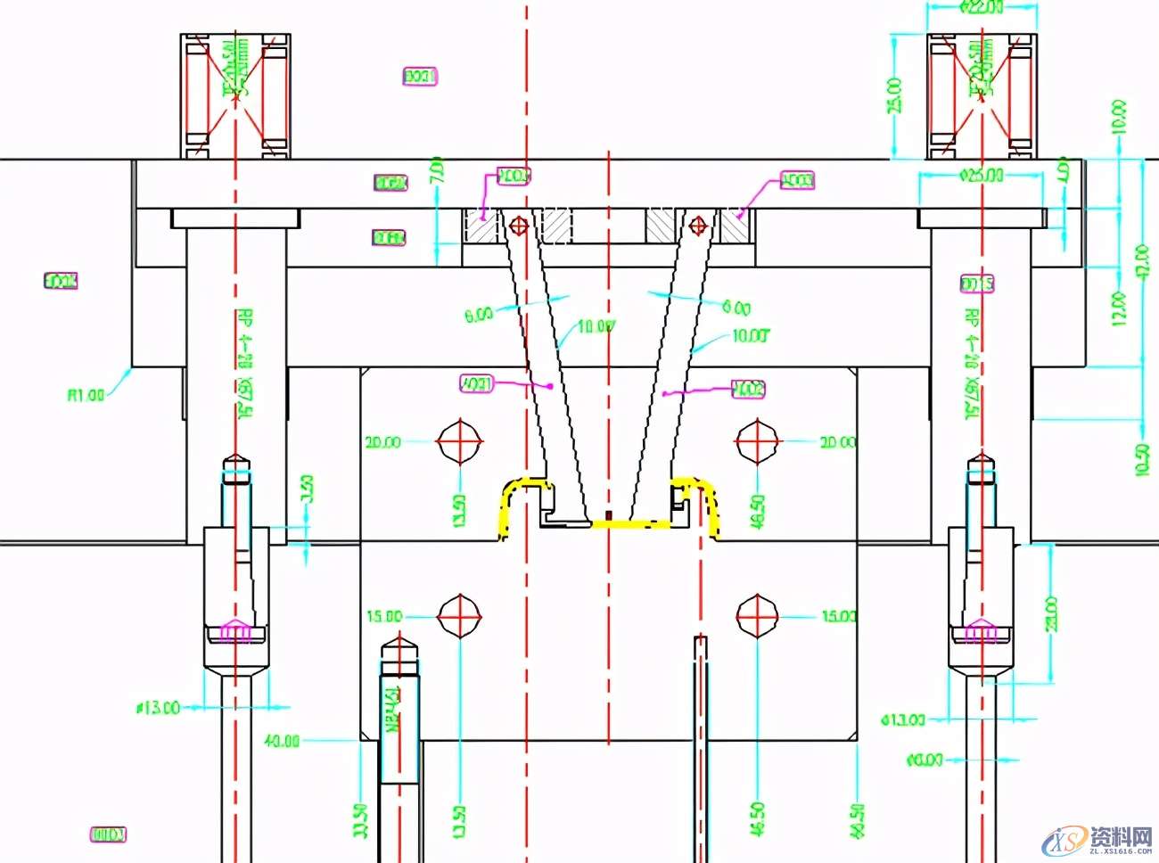 25类滑块经典结构:滑块+滑块、滑块+斜顶、滑块+顶针,结构,进行,机构,第26张 25类滑块经典结构:滑块+滑块、滑块+斜顶、滑块+顶针,25类滑块经典结构:滑块+滑块、滑块+斜顶、滑块+顶针,结构,进行,机构,第26张
