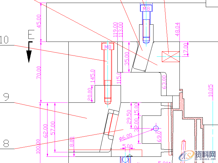 25类滑块经典结构:滑块+滑块、滑块+斜顶、滑块+顶针,结构,进行,机构,第20张 25类滑块经典结构:滑块+滑块、滑块+斜顶、滑块+顶针,25类滑块经典结构:滑块+滑块、滑块+斜顶、滑块+顶针,结构,进行,机构,第20张