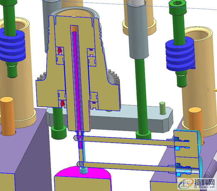 塑料内螺纹抽芯,简易模具设计,直接有效的进行脱模,齿轮,样式,采用,加工,第8张 塑料内螺纹抽芯,简易模具设计,直接有效的进行脱模,塑料内螺纹抽芯,简易模具设计,直接有效的进行脱模,真是绝了,齿轮,样式,采用,加工,第8张