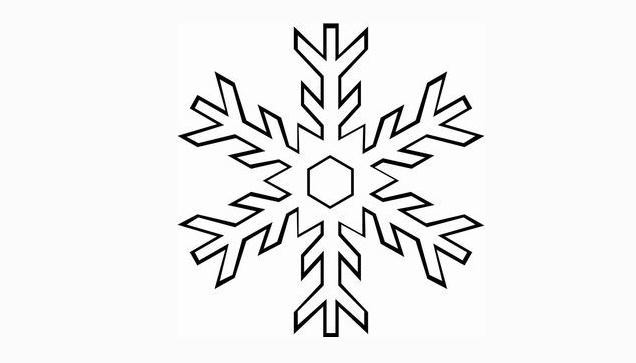 圣诞雪花简笔画图片(图文教程),画图,第8张 圣诞雪花简笔画图片(图文教程),圣诞雪花简笔画图片,画图,第8张