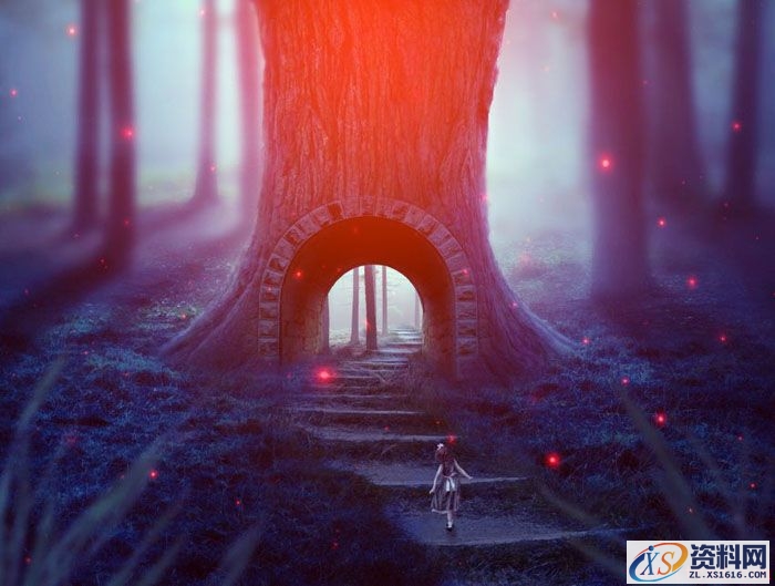 PS合成小孩走入奇幻森林场景教程(图文教程),设计,一般,选择,第71张 PS合成小孩走入奇幻森林场景教程(图文教程),PS合成小孩走入奇幻森林场景教程,设计,一般,选择,第71张