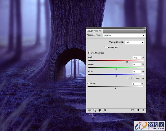 PS合成小孩走入奇幻森林场景教程(图文教程),设计,一般,选择,第63张 PS合成小孩走入奇幻森林场景教程(图文教程),PS合成小孩走入奇幻森林场景教程,设计,一般,选择,第63张
