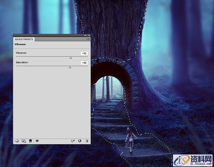 PS合成小孩走入奇幻森林场景教程(图文教程),设计,一般,选择,第69张 PS合成小孩走入奇幻森林场景教程(图文教程),PS合成小孩走入奇幻森林场景教程,设计,一般,选择,第69张