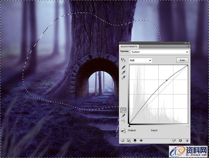PS合成小孩走入奇幻森林场景教程(图文教程),设计,一般,选择,第66张 PS合成小孩走入奇幻森林场景教程(图文教程),PS合成小孩走入奇幻森林场景教程,设计,一般,选择,第66张
