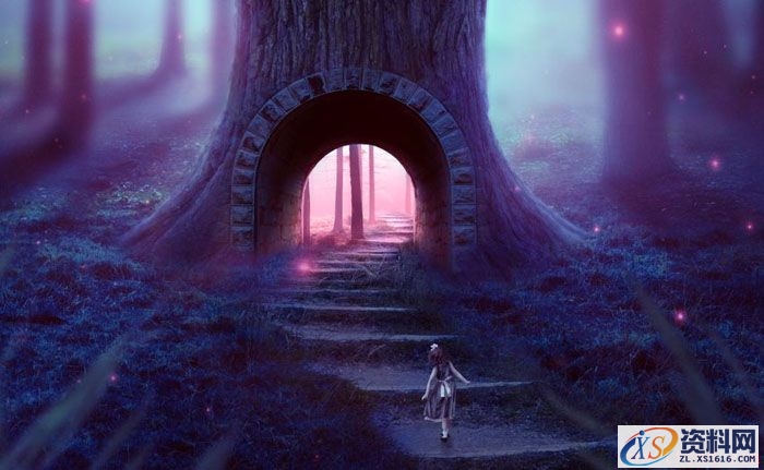 PS合成小孩走入奇幻森林场景教程(图文教程),设计,一般,选择,第75张 PS合成小孩走入奇幻森林场景教程(图文教程),PS合成小孩走入奇幻森林场景教程,设计,一般,选择,第75张