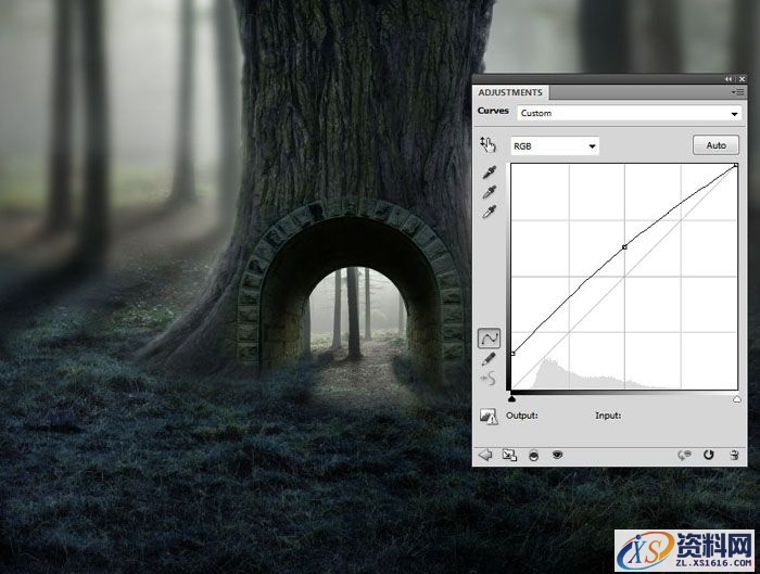PS合成小孩走入奇幻森林场景教程(图文教程),设计,一般,选择,第41张 PS合成小孩走入奇幻森林场景教程(图文教程),PS合成小孩走入奇幻森林场景教程,设计,一般,选择,第41张
