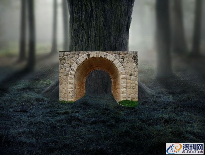 PS合成小孩走入奇幻森林场景教程(图文教程),设计,一般,选择,第35张 PS合成小孩走入奇幻森林场景教程(图文教程),PS合成小孩走入奇幻森林场景教程,设计,一般,选择,第35张