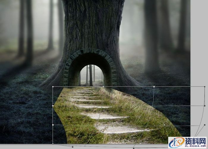 PS合成小孩走入奇幻森林场景教程(图文教程),设计,一般,选择,第43张 PS合成小孩走入奇幻森林场景教程(图文教程),PS合成小孩走入奇幻森林场景教程,设计,一般,选择,第43张