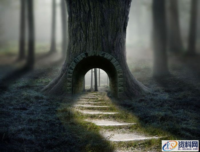 PS合成小孩走入奇幻森林场景教程(图文教程),设计,一般,选择,第44张 PS合成小孩走入奇幻森林场景教程(图文教程),PS合成小孩走入奇幻森林场景教程,设计,一般,选择,第44张