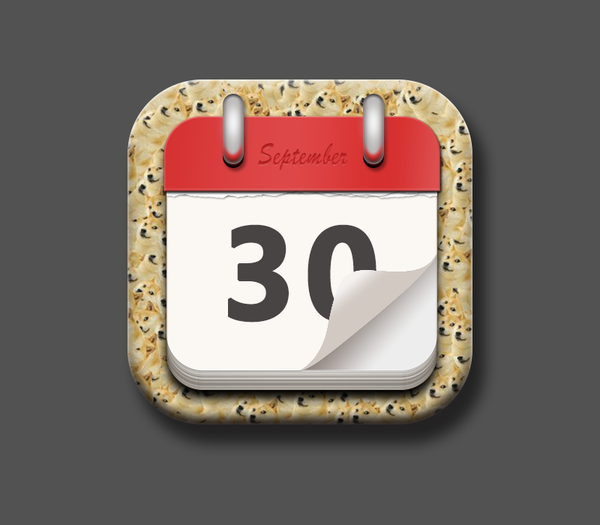 PS教程!教你绘制一枚经典的写实日历图标(图文教程),采用,选择,这个,第54张 PS教程!教你绘制一枚经典的写实日历图标(图文教程),PS教程!教你绘制一枚经典的写实日历图标,采用,选择,这个,第54张