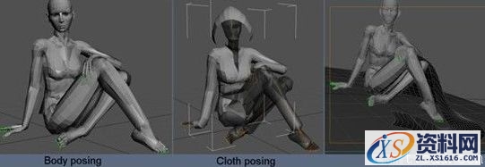 3DMAX制作克劳族少女(图文教程),采用,设计,尺寸,第4张 3DMAX制作克劳族少女(图文教程),3DMAX制作克劳族少女,采用,设计,尺寸,第4张