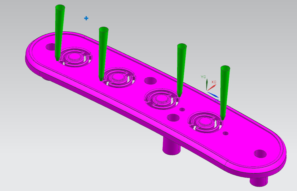 外面镜面长条型装饰条,材质ABS,大家讨论一下几点进胶比较合理?,模具设计,设计,产品,模具,第7张 外面镜面长条型装饰条,材质ABS,大家讨论一下几点进胶比较合理?,外面镜面长条型装饰条,材质ABS,大家讨论一下几点进胶比较合理?,模具设计,设计,产品,模具,第7张