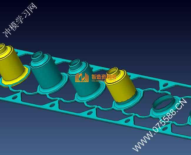 日本马达壳连续拉伸模具+旋切结构图,NeadPay,模具,结构,拉伸,结构图,日本,第4张 日本马达壳连续拉伸模具+旋切结构图,NeadPay,模具,结构,拉伸,结构图,日本,第4张