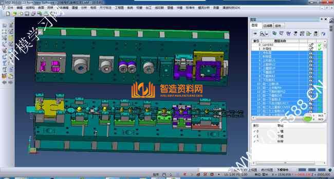 日本马达壳连续拉伸模具+旋切结构图,NeadPay,模具,结构,拉伸,结构图,日本,第1张 日本马达壳连续拉伸模具+旋切结构图,NeadPay,模具,结构,拉伸,结构图,日本,第1张