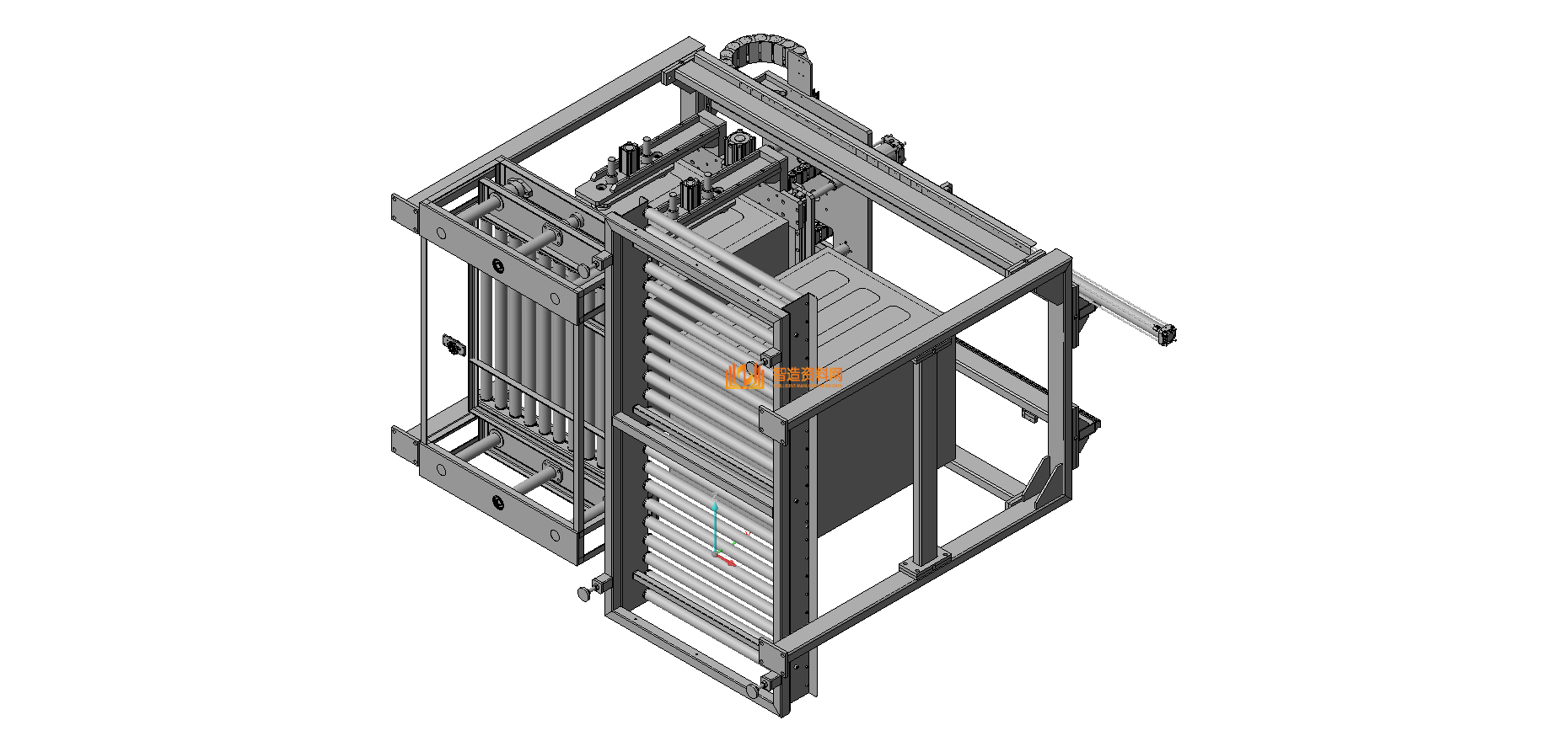 桁架式搬运机械手及其滚筒输送线工作站,NeadPay,第1张 桁架式搬运机械手及其滚筒输送线工作站,XSJXSB_SW_0232.png,NeadPay,第1张