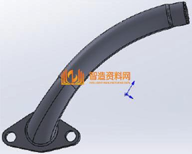 塑胶模具设计之超复杂的冷却弯管圆弧抽芯方案,圆弧,模具设计,冷却,塑胶,第1张 塑胶模具设计之超复杂的冷却弯管圆弧抽芯方案,圆弧,模具设计,冷却,塑胶,第1张