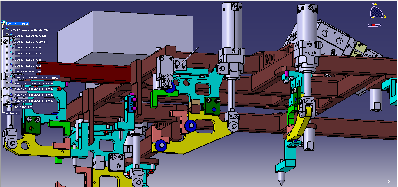 某车型前地板夹具设计,NeadPay,设计,第3张 某车型前地板夹具设计,NeadPay,设计,第3张