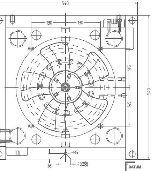 塑胶模具设计之风扇叶注设计重点解析,模具设计,塑胶,第2张 塑胶模具设计之风扇叶注设计重点解析,模具设计,塑胶,第2张