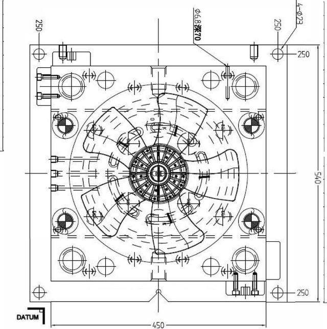 塑胶模具设计之风扇叶注设计重点解析,模具设计,塑胶,第3张 塑胶模具设计之风扇叶注设计重点解析,模具设计,塑胶,第3张